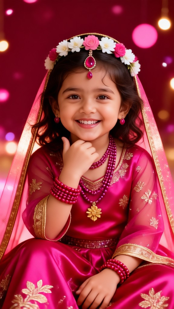 Pink Princess Baby Girl image