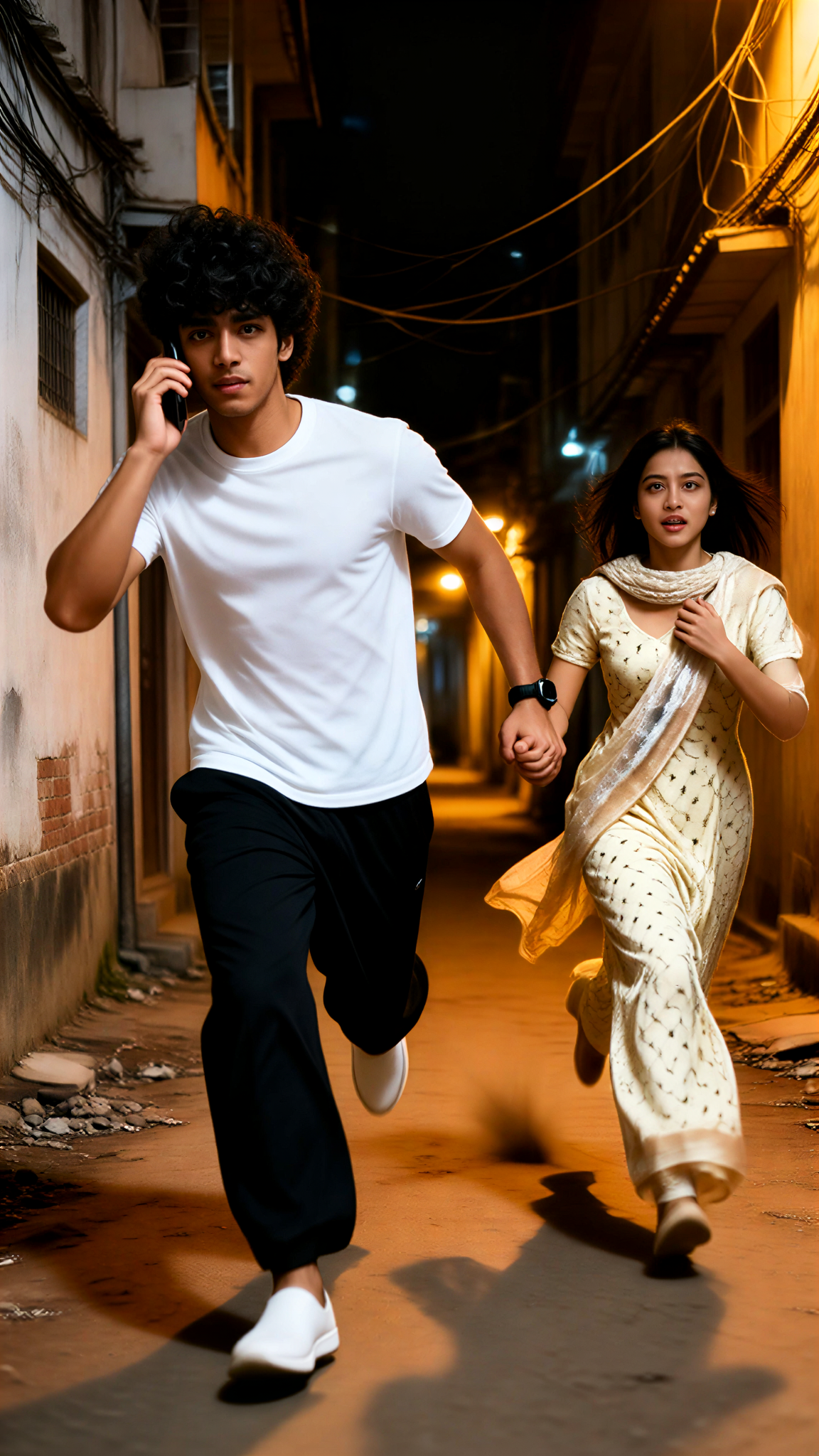 Couple Running image