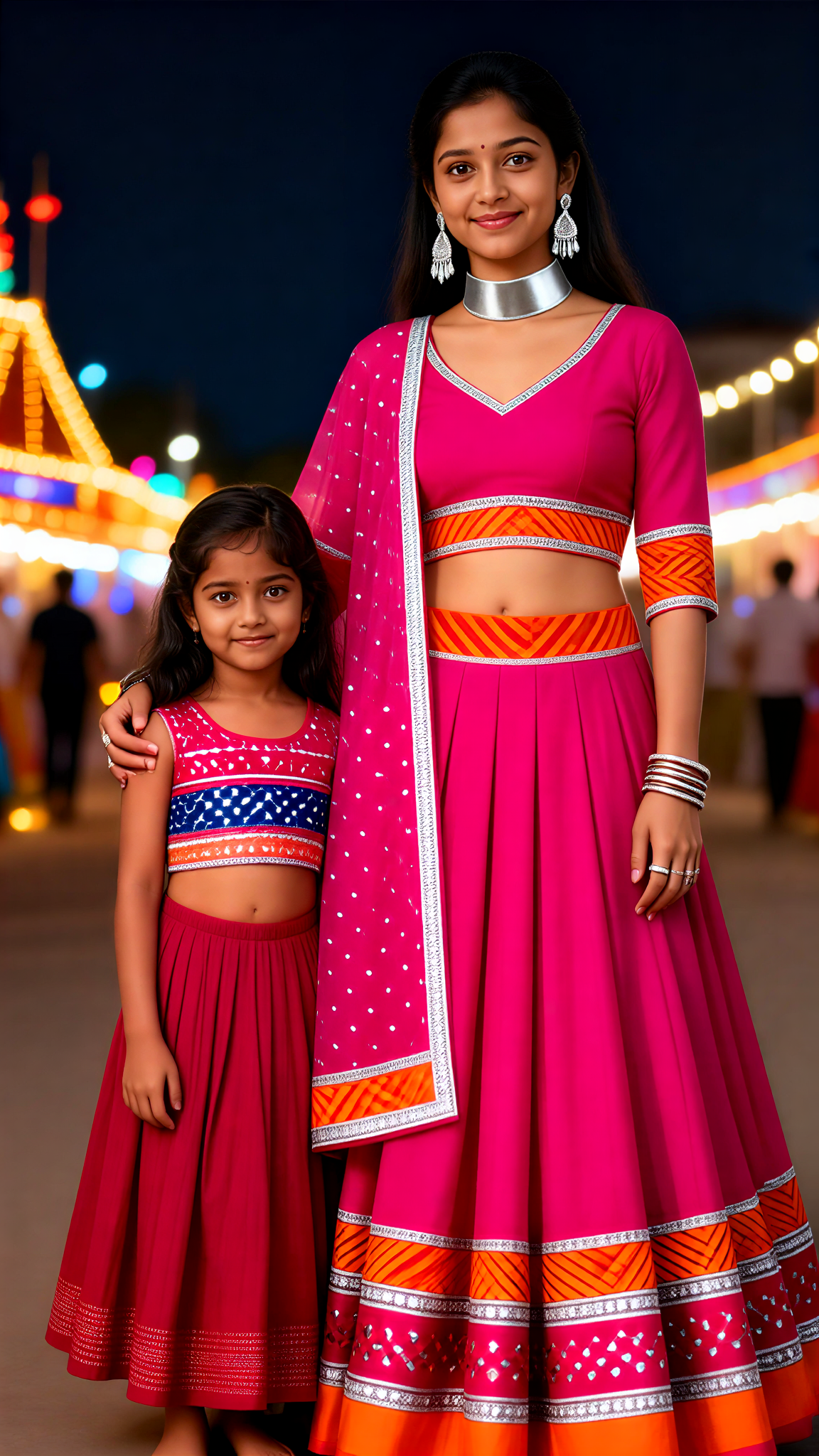 Nine Nights Festival: Mother-Daughter Costume Change image