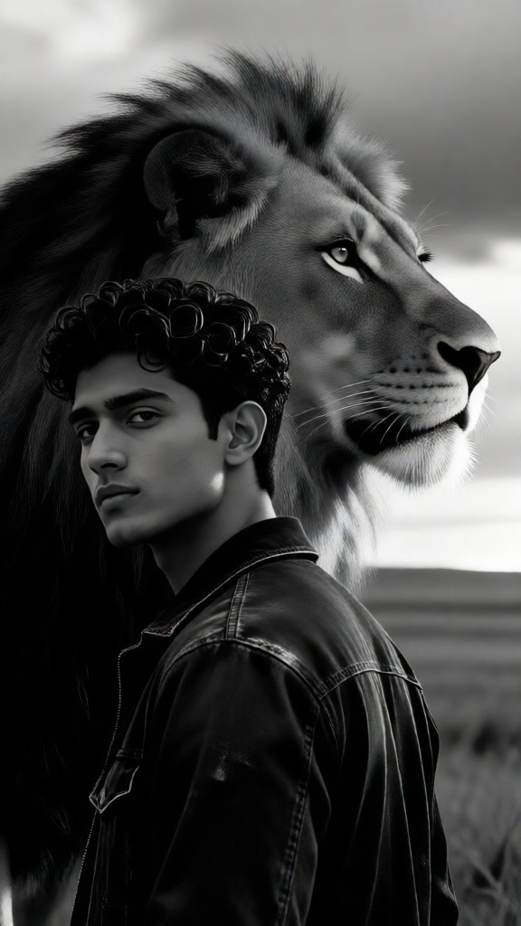 A lion-like man image