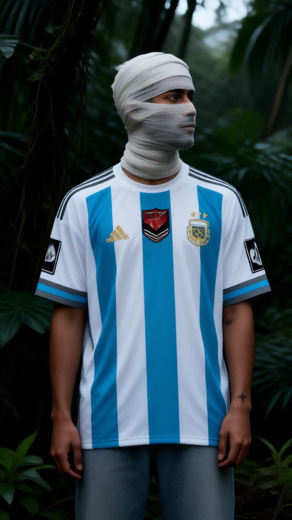 Injured Man in adidas image