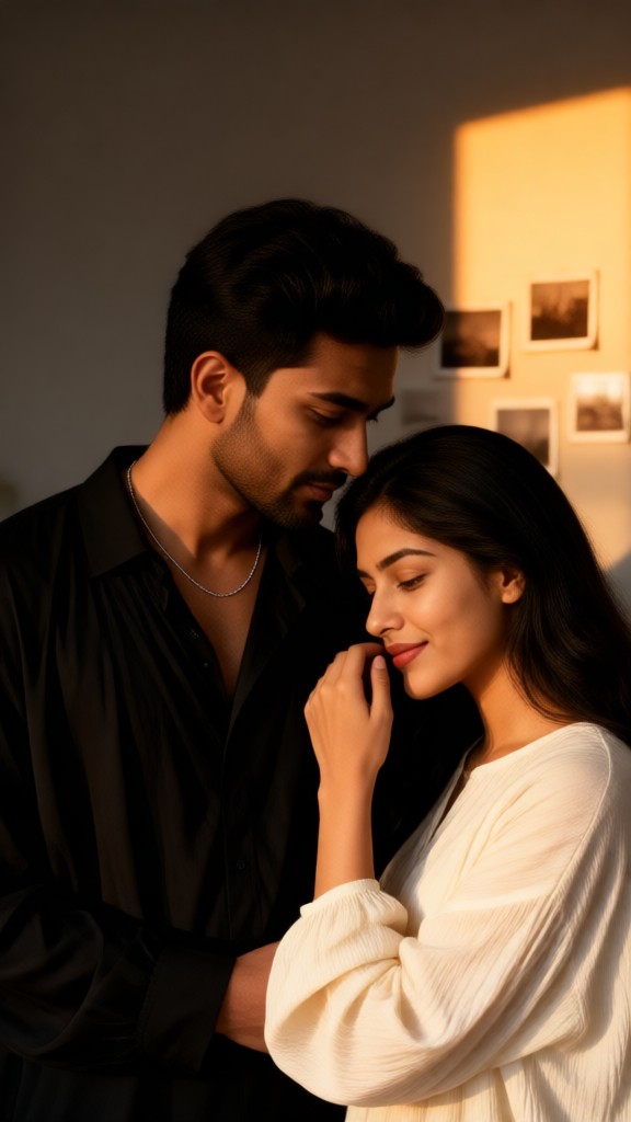 Sweet Couple At Home image