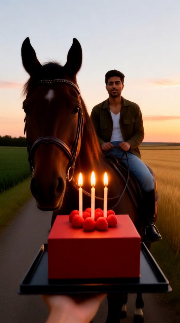 Alles Gute zum Geburtstag mit einem Pferd!!! image