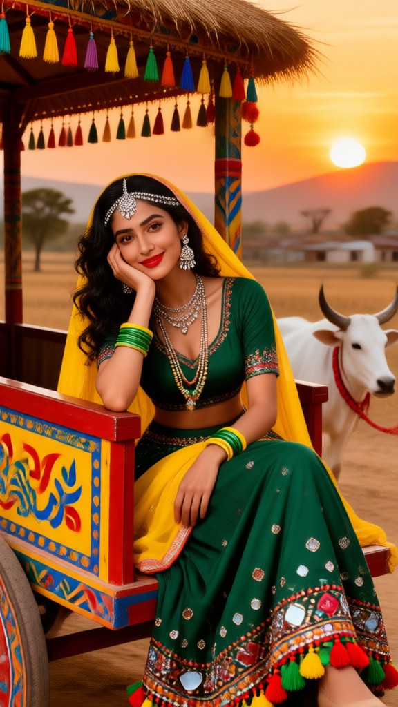 Photographs of Ox-Drawn Carts image