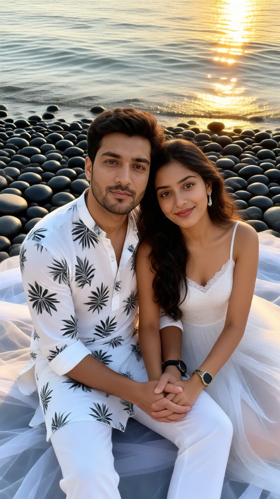 Couple by the Sea image