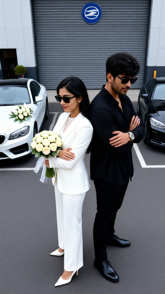 Cool Couple and BMWs image