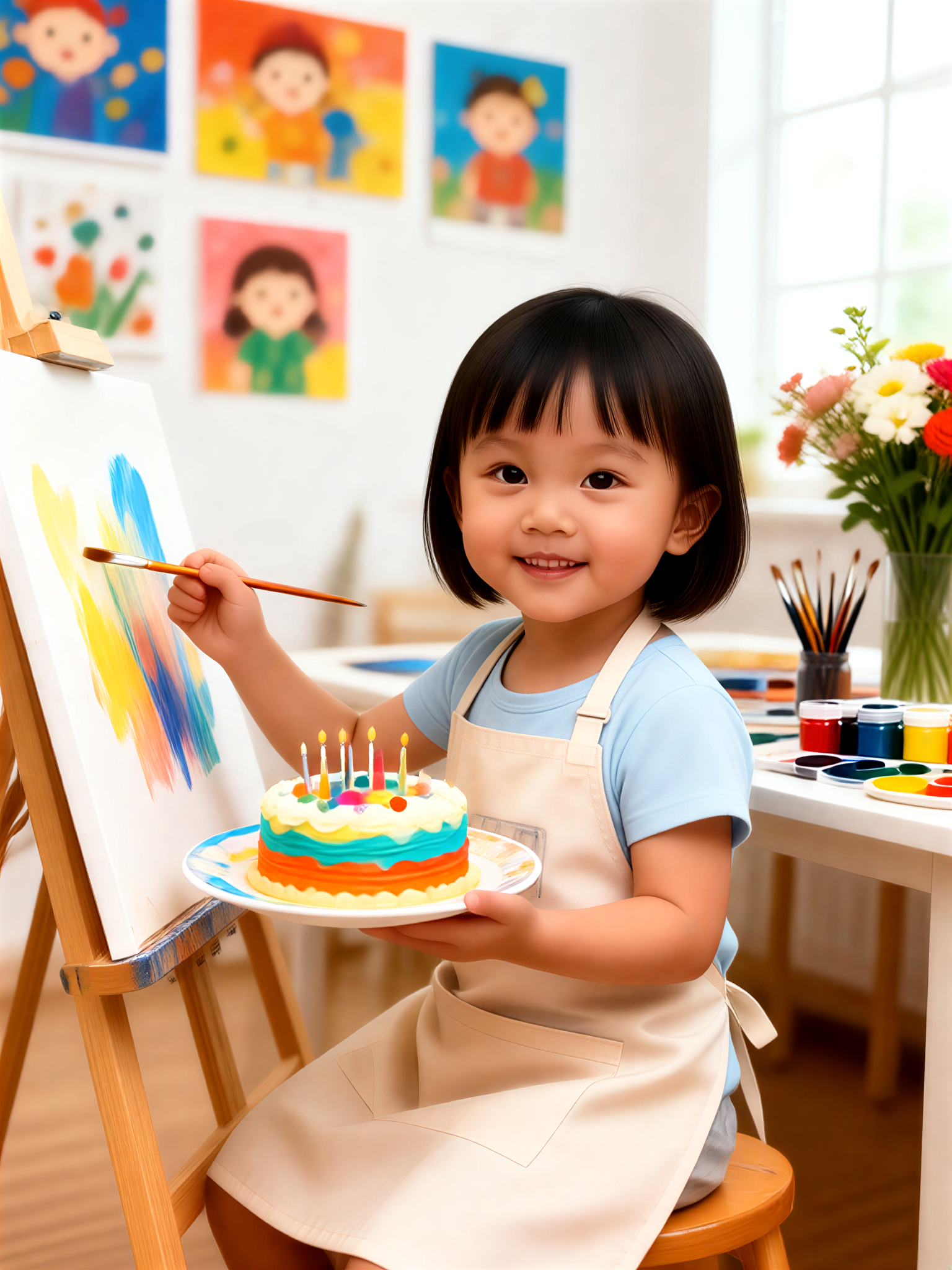 Little Artist Birthday image