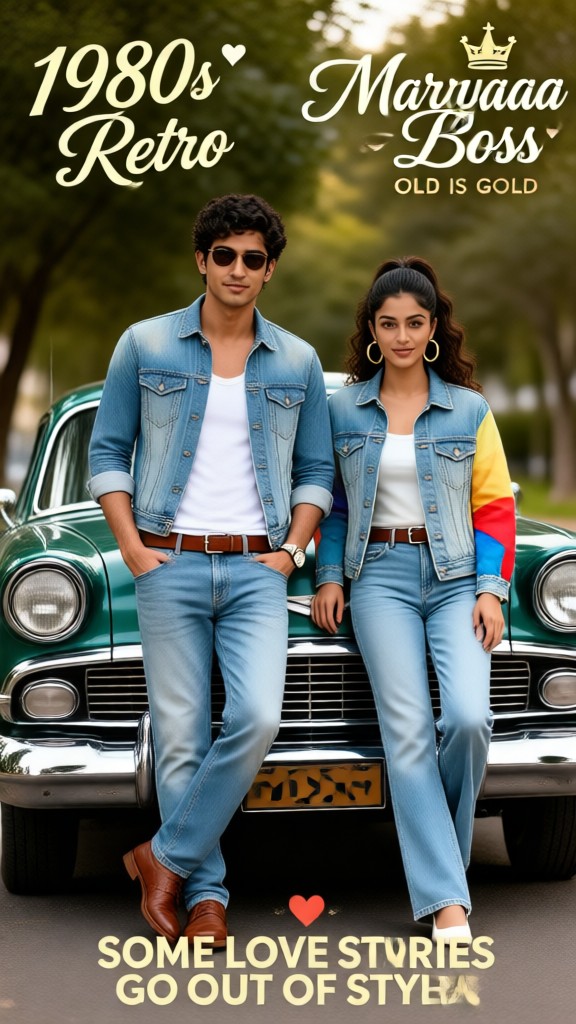 Retro-inspired multi-style photo shoot image