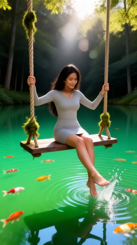 Swinging am Fischteich image