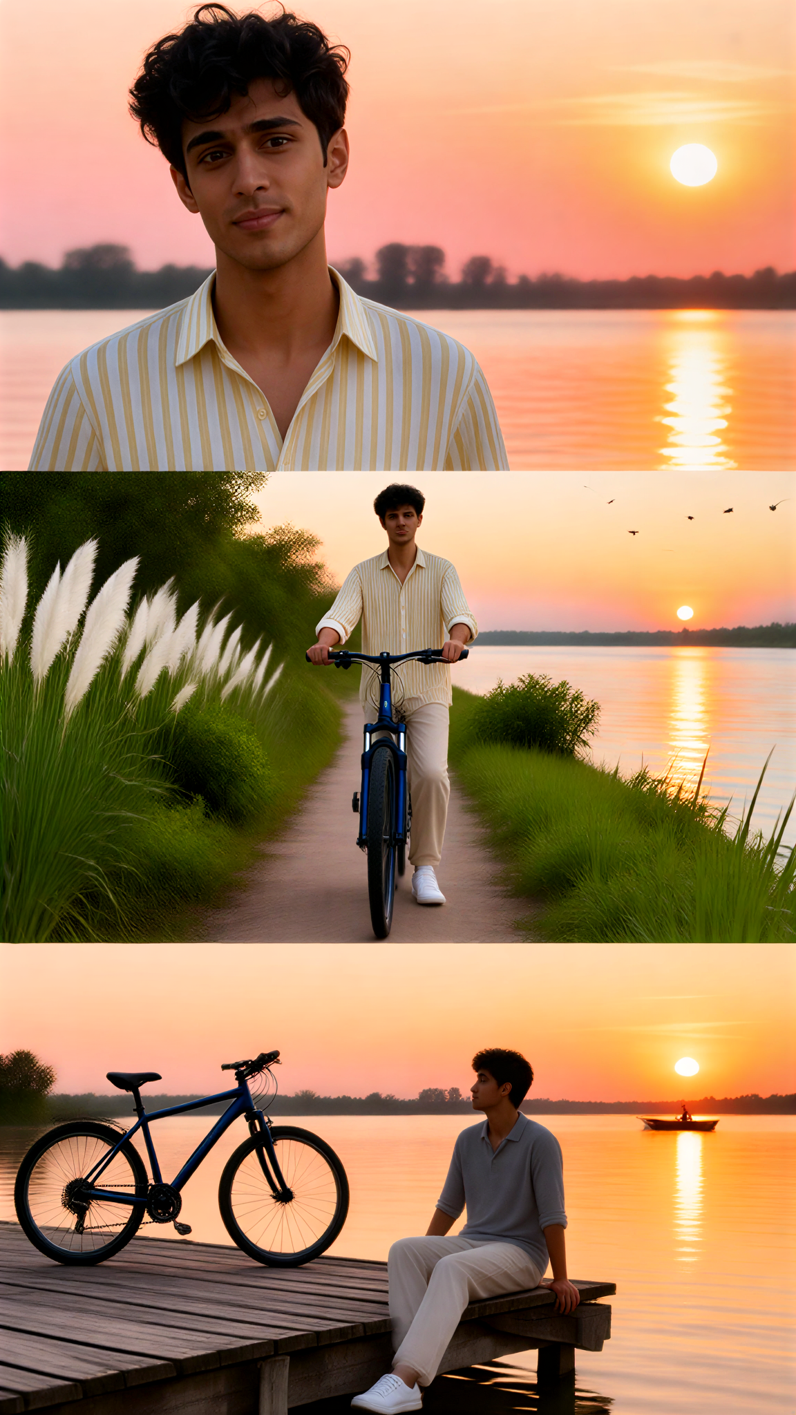 Sunset Riverside Photoshoot image