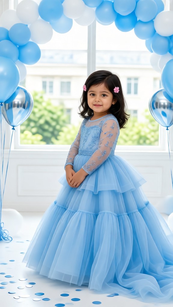 Pic-The Little Blue Birthday Princess image