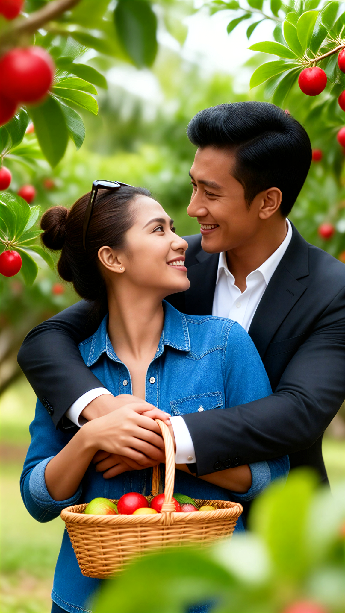 Couple Berry Basket image
