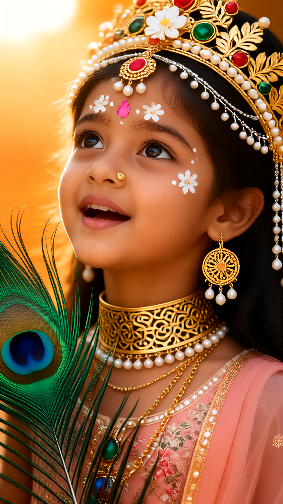 Lalani's cross-dressing image