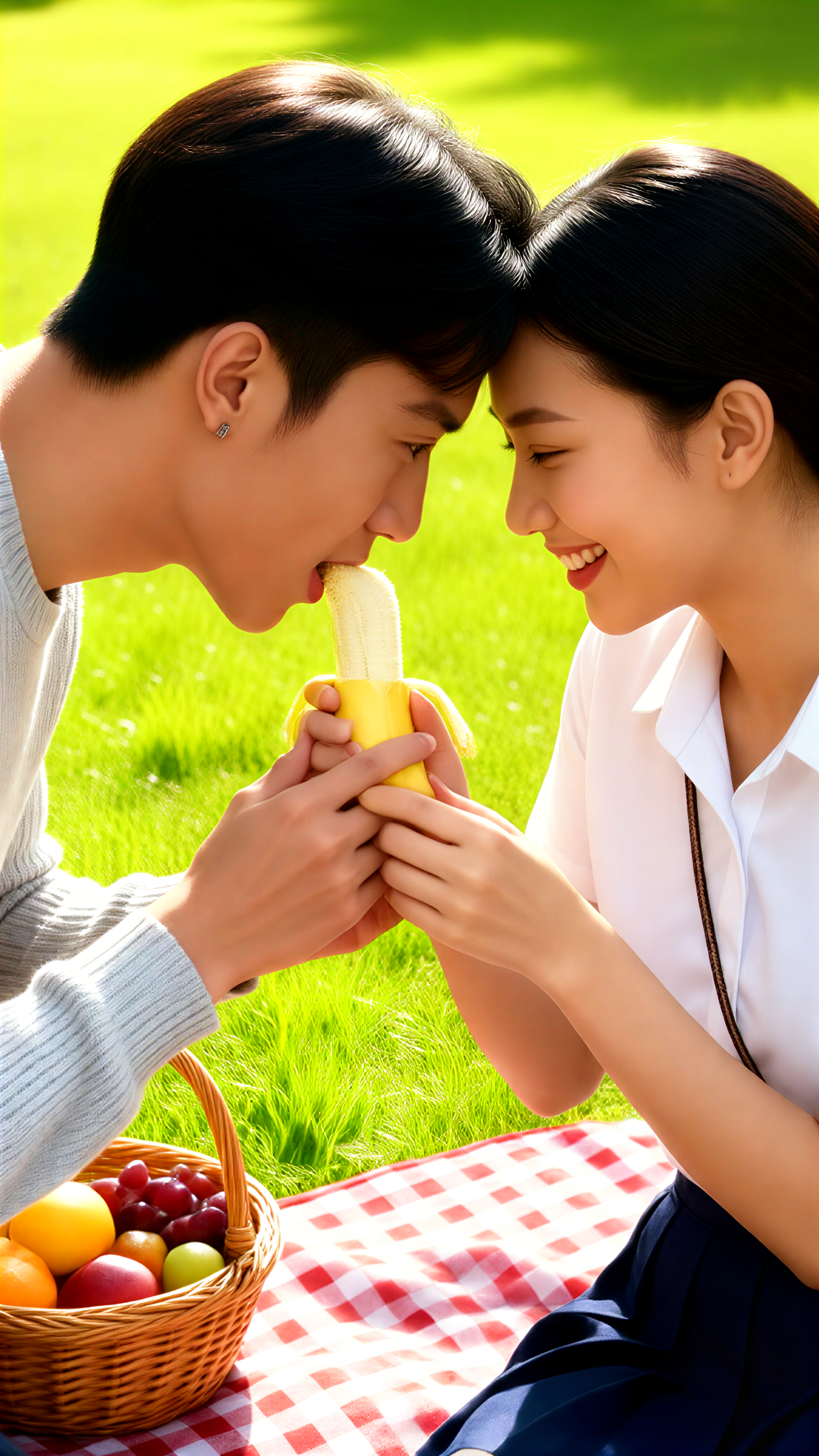 Couple Banana Bite image