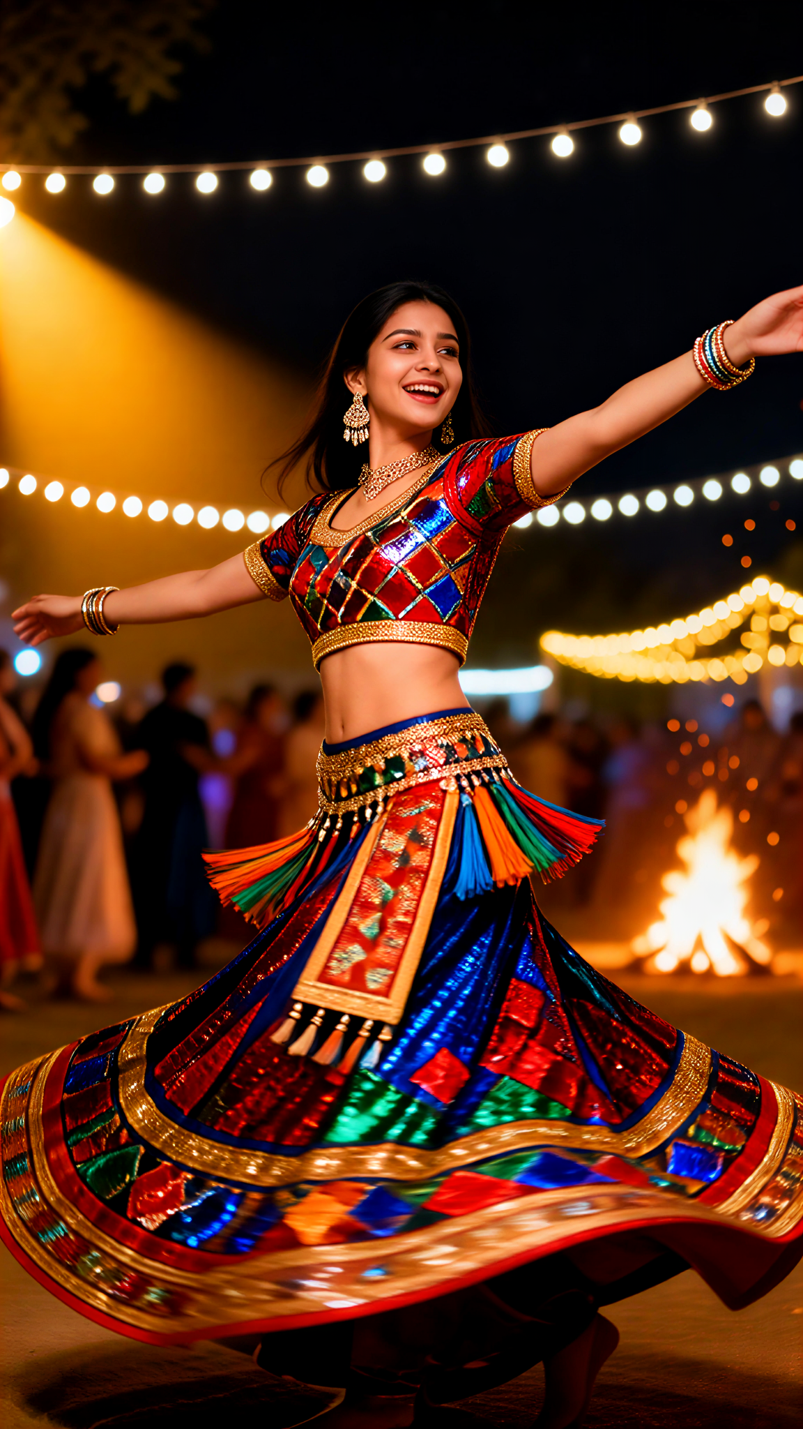Navratri Bonfire Dance image