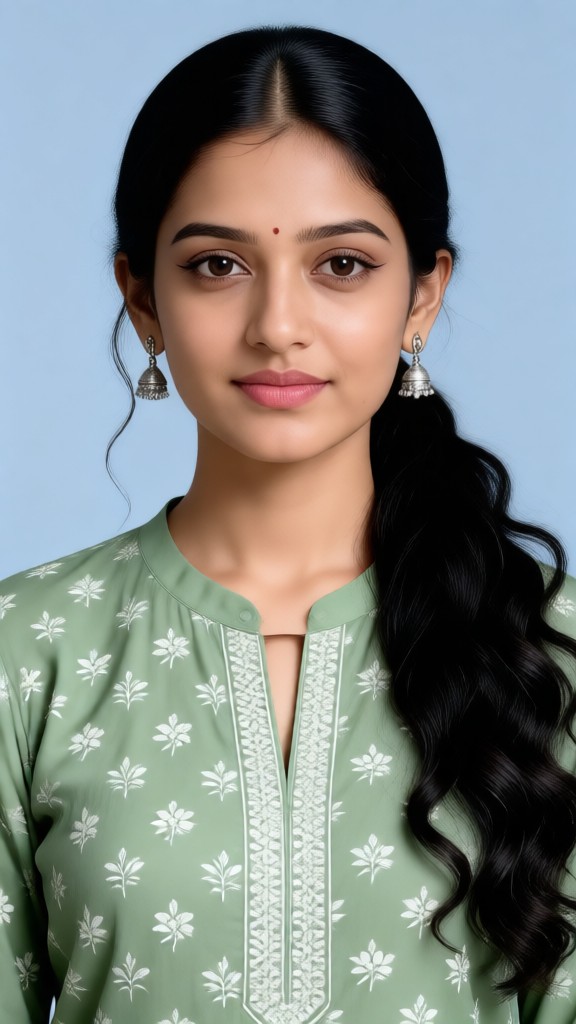 Passport Photo for Woman image