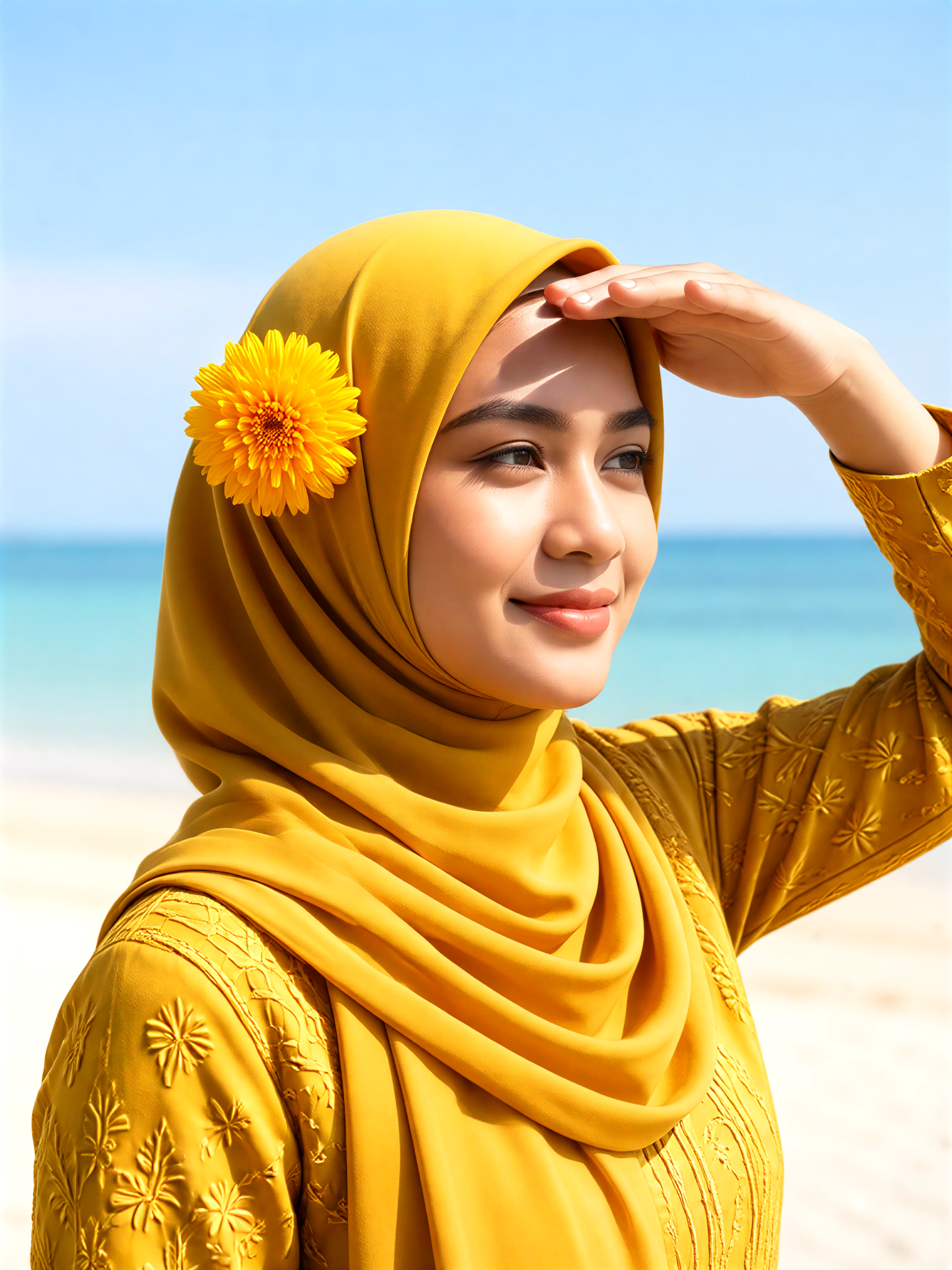 Marigold Hijab Lookout image