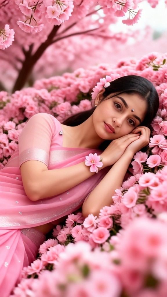 Peach Blossoms in Full Bloom image
