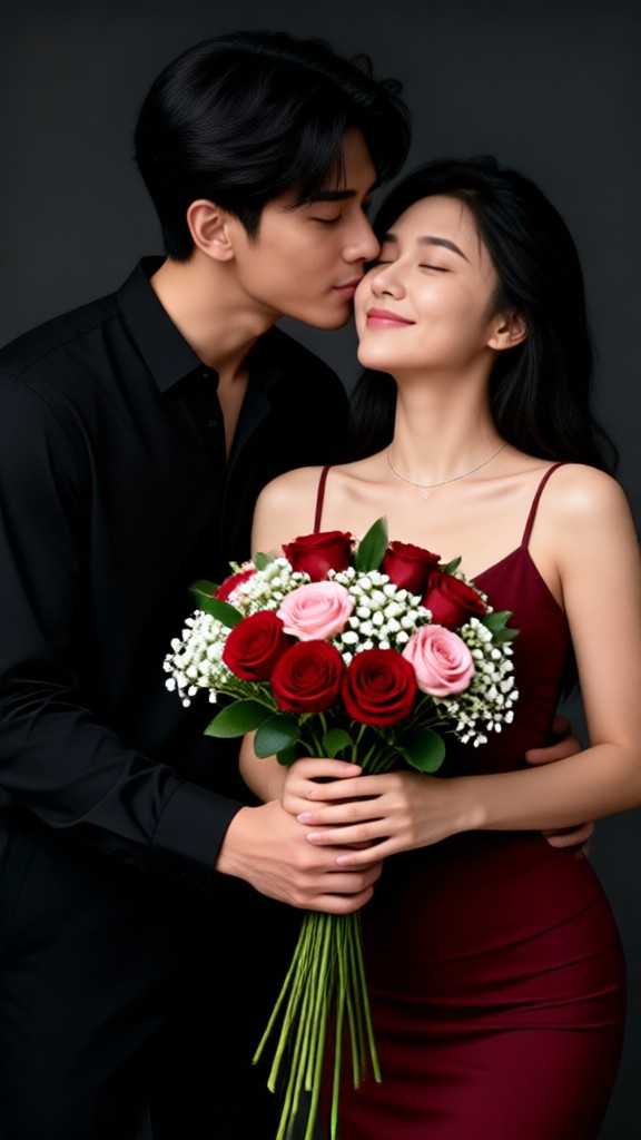 Sexy Rose Couple Photo Shoot-I image