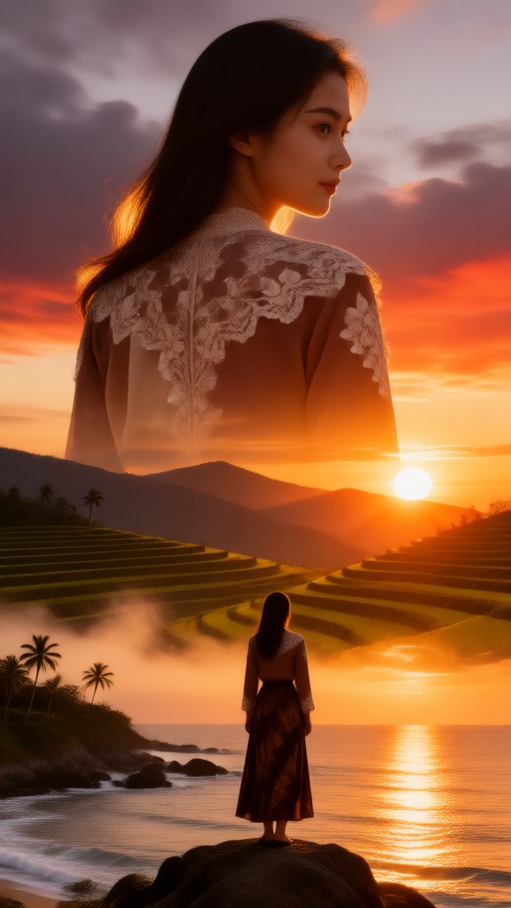 Traditional Attire: Sunset Exposure image