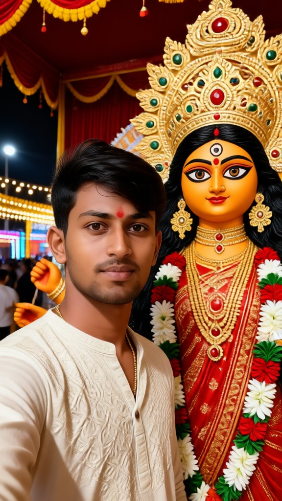 Captured in Maa Durga’s Presence image