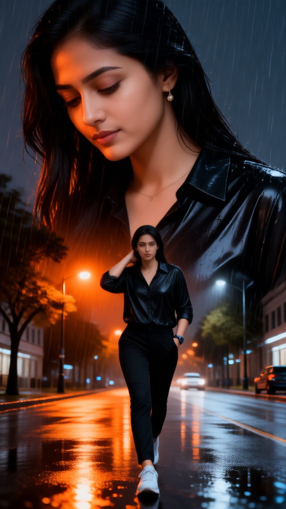 Streetlights and Black Clothes image