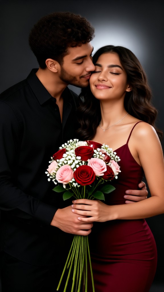 Sexy Rose Couple Photo Shoot-Brazil image