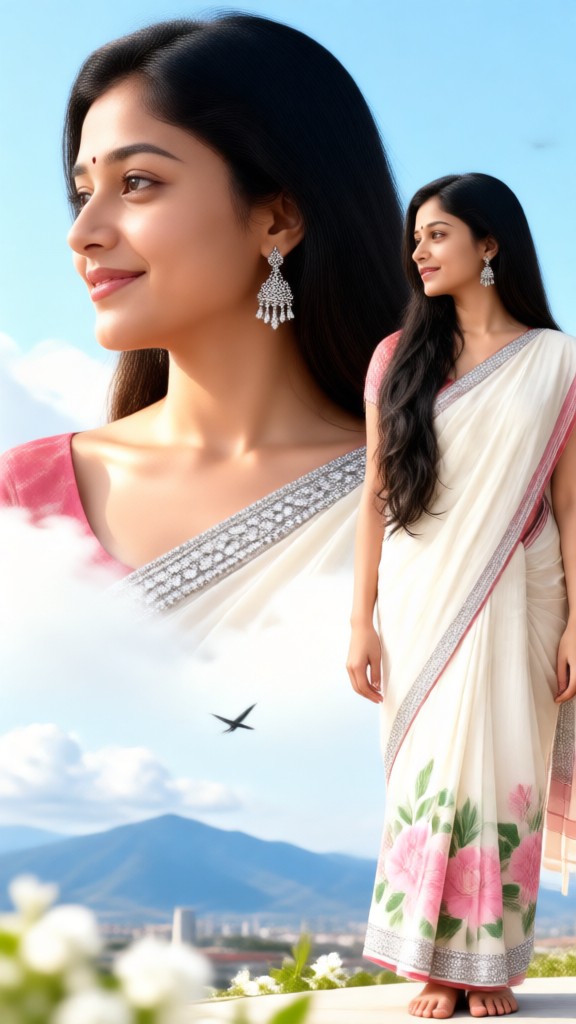 Pretty Woman of the Clouds image