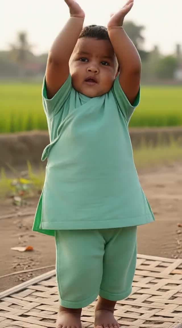 Babys Sideways Hand-Turning Tanz image