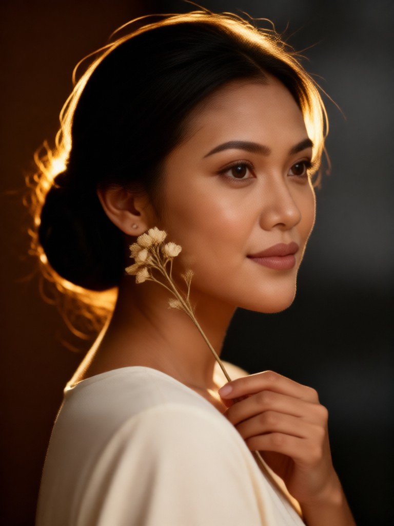 Hair Rim Light and Dried Bloom image