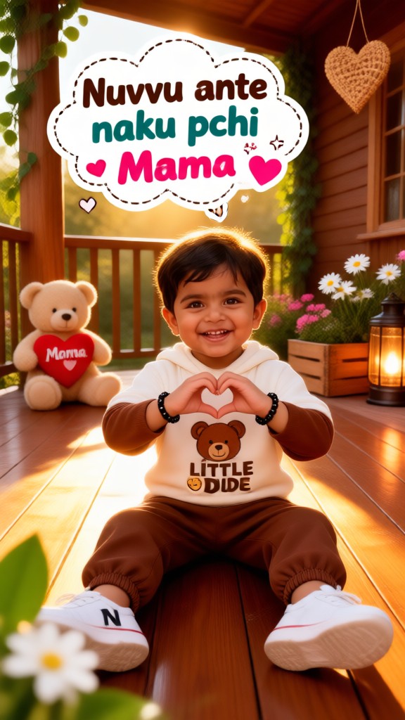 Niedliches Teddybär Baby image