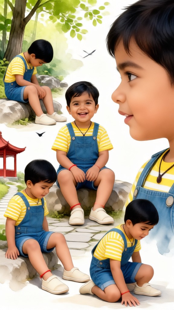 Five Cute Babies image