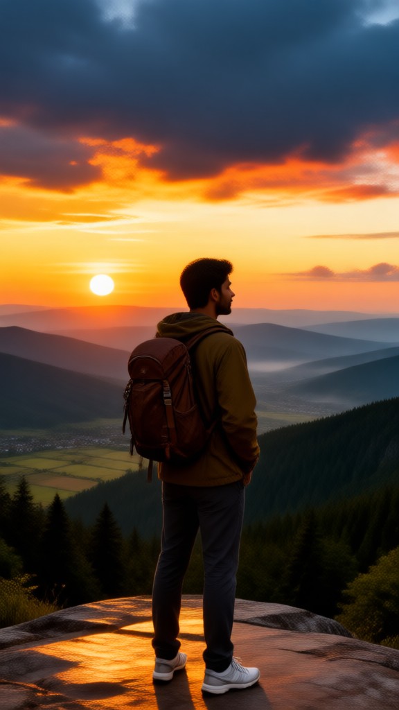 Portraits with a Sunset Color Palette image