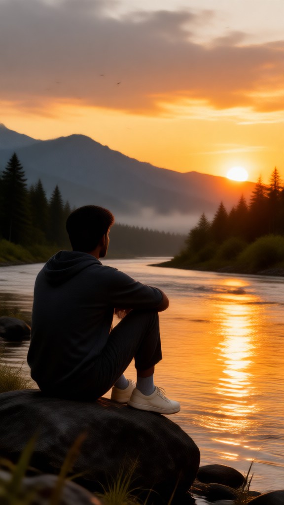 Portraits with a Sunset Color Palette image