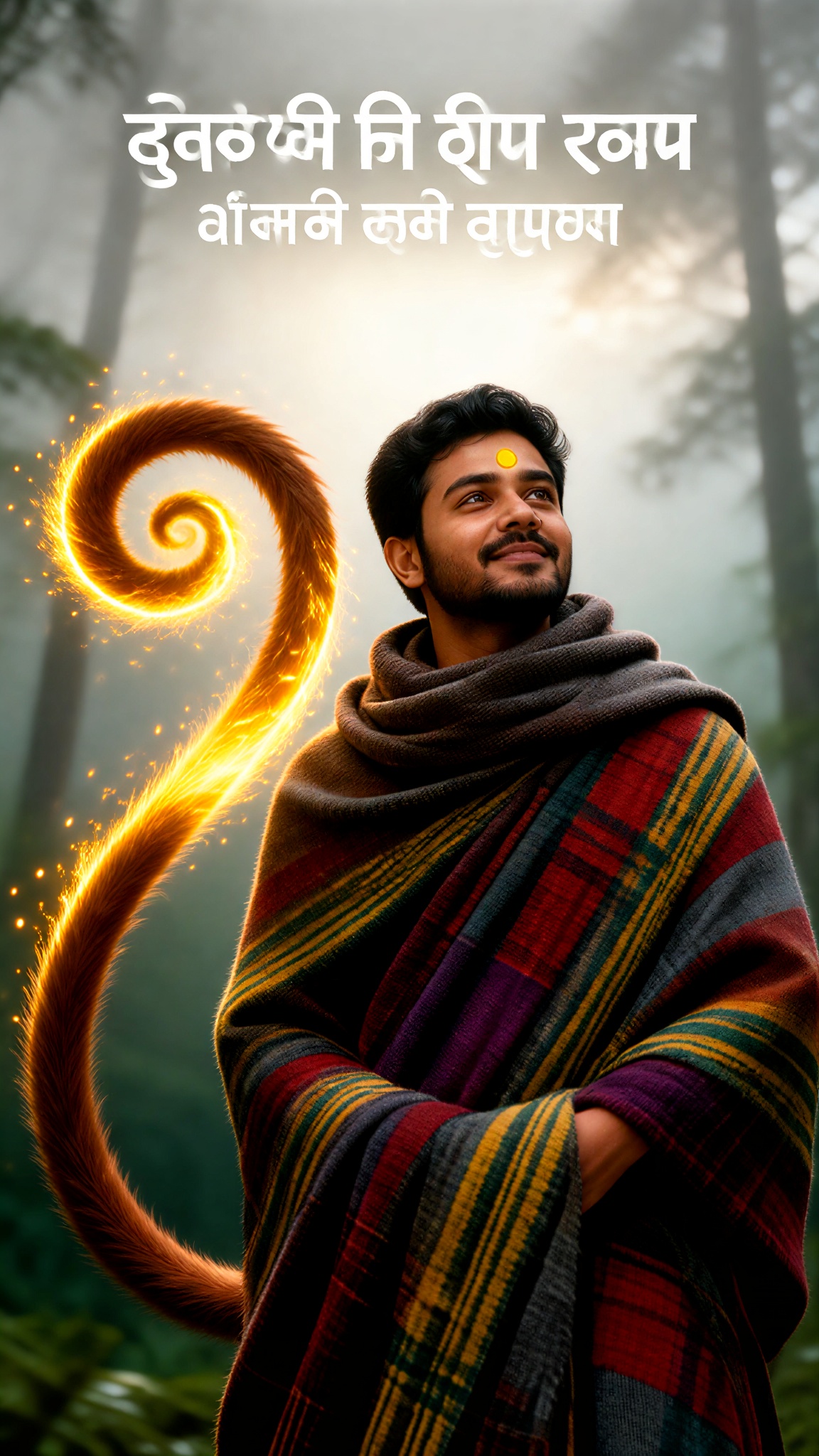 Hanuman Ansh Poster: Mythical Photo Shoot image