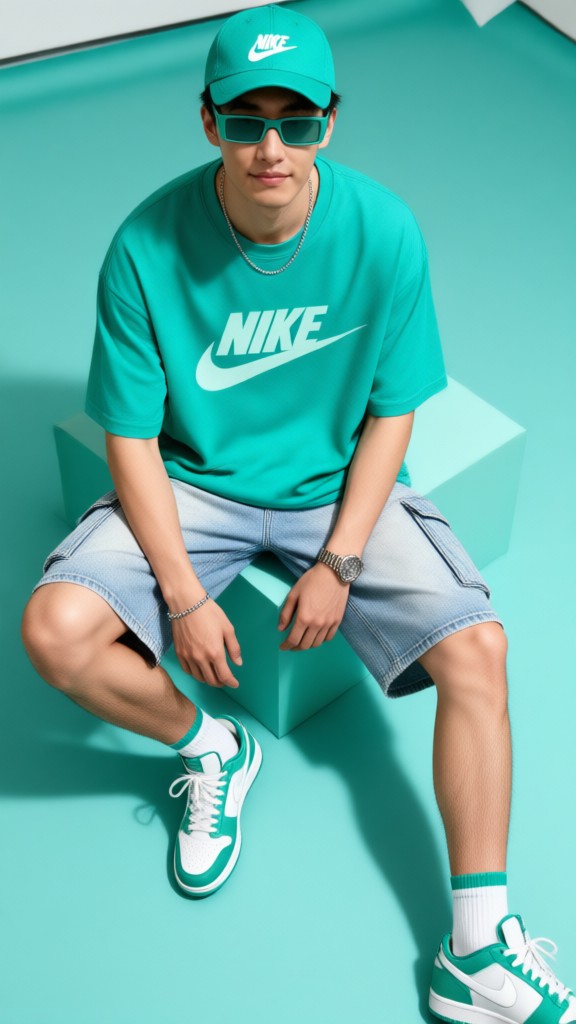 Monochrome Nike Photograph image