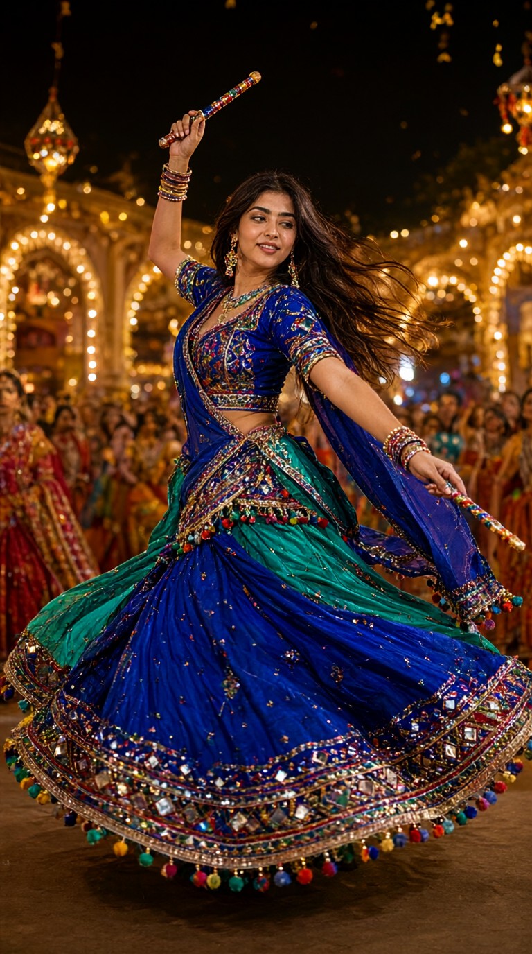 The Stick-Dancing Girl Takes to the Floor image