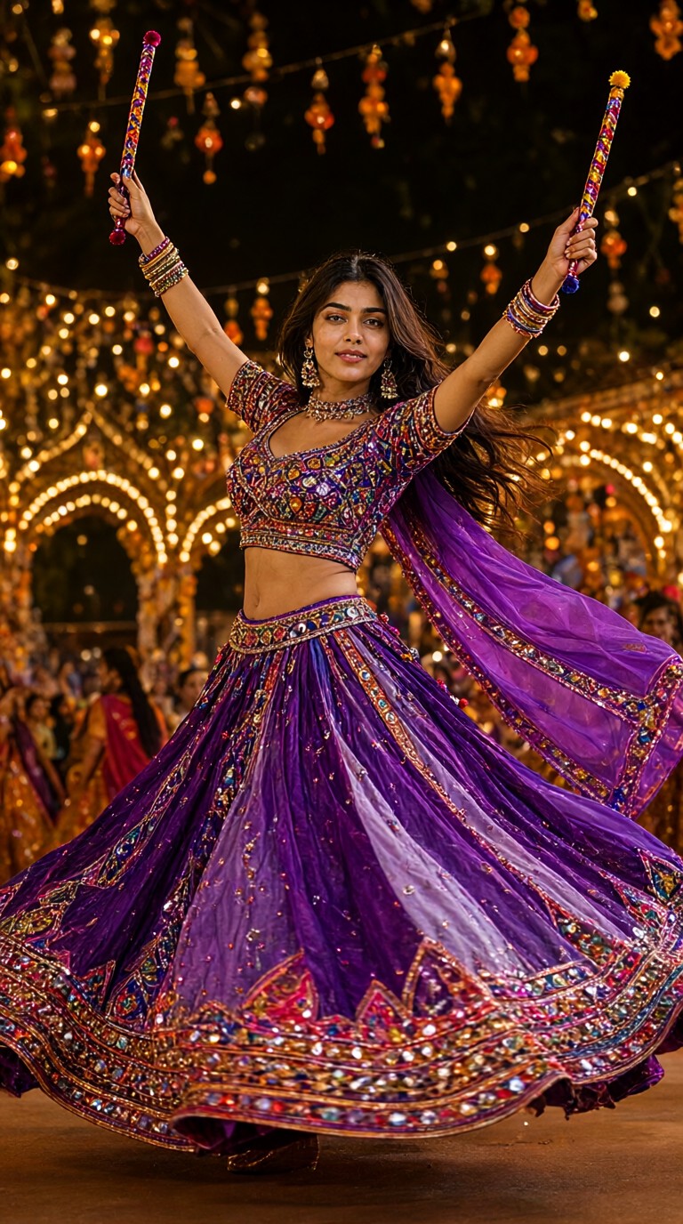 The Stick-Dancing Girl Takes to the Floor image
