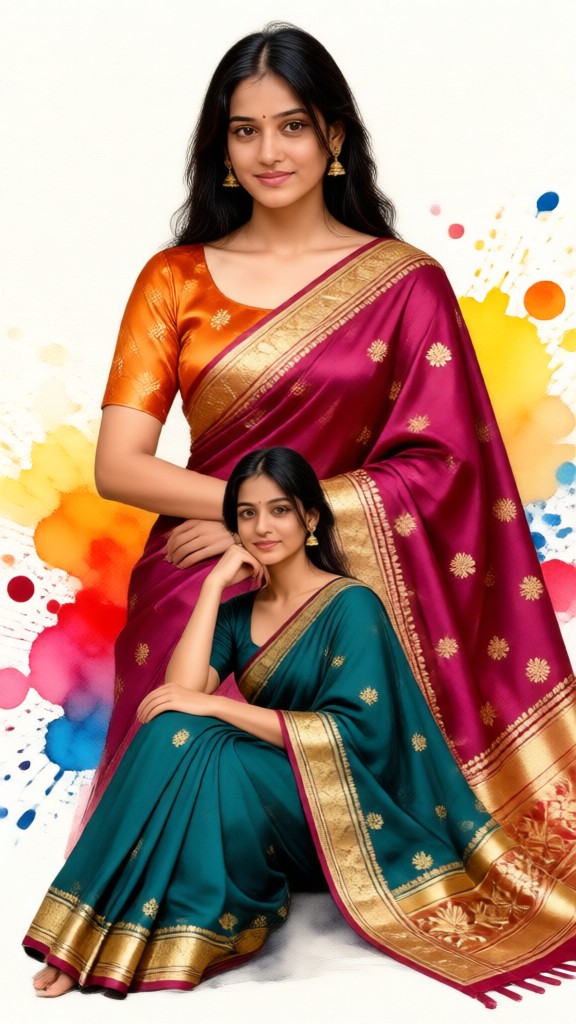 The Woman with the Orange Streaks image