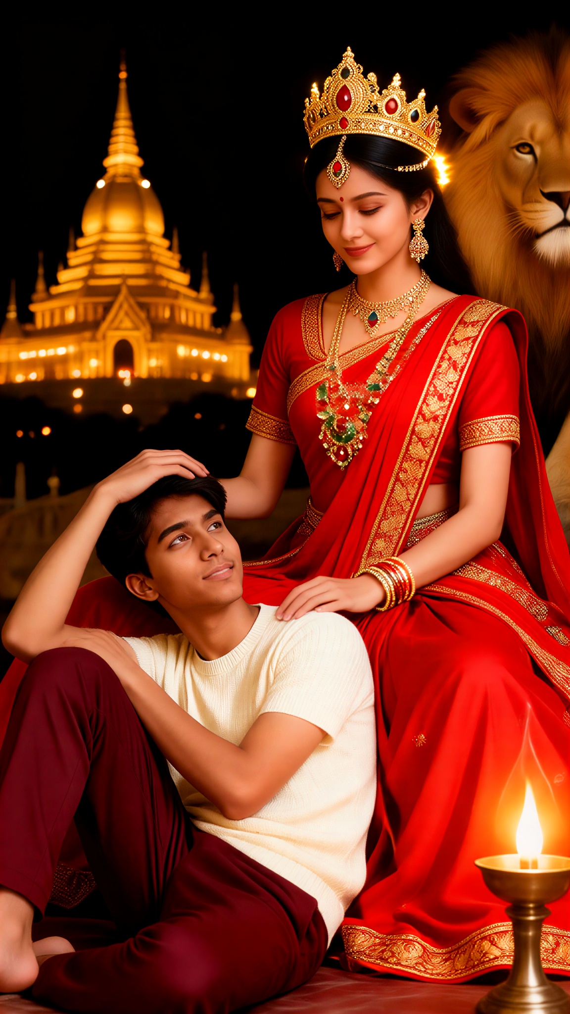 Die Gesellschaft der Göttin Durga image