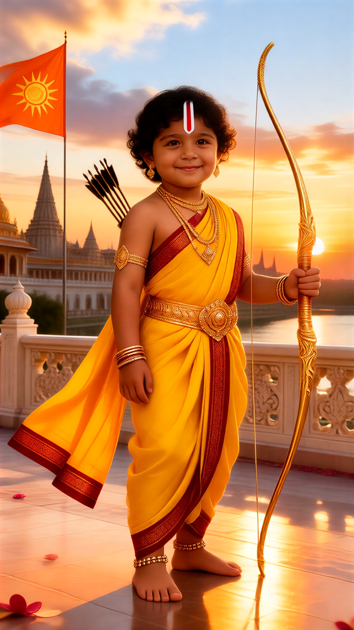 Dussehra Golden Rama image