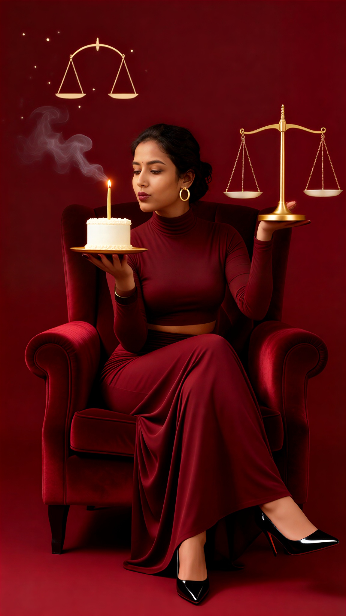 Libra Birthday Photo Shoot image