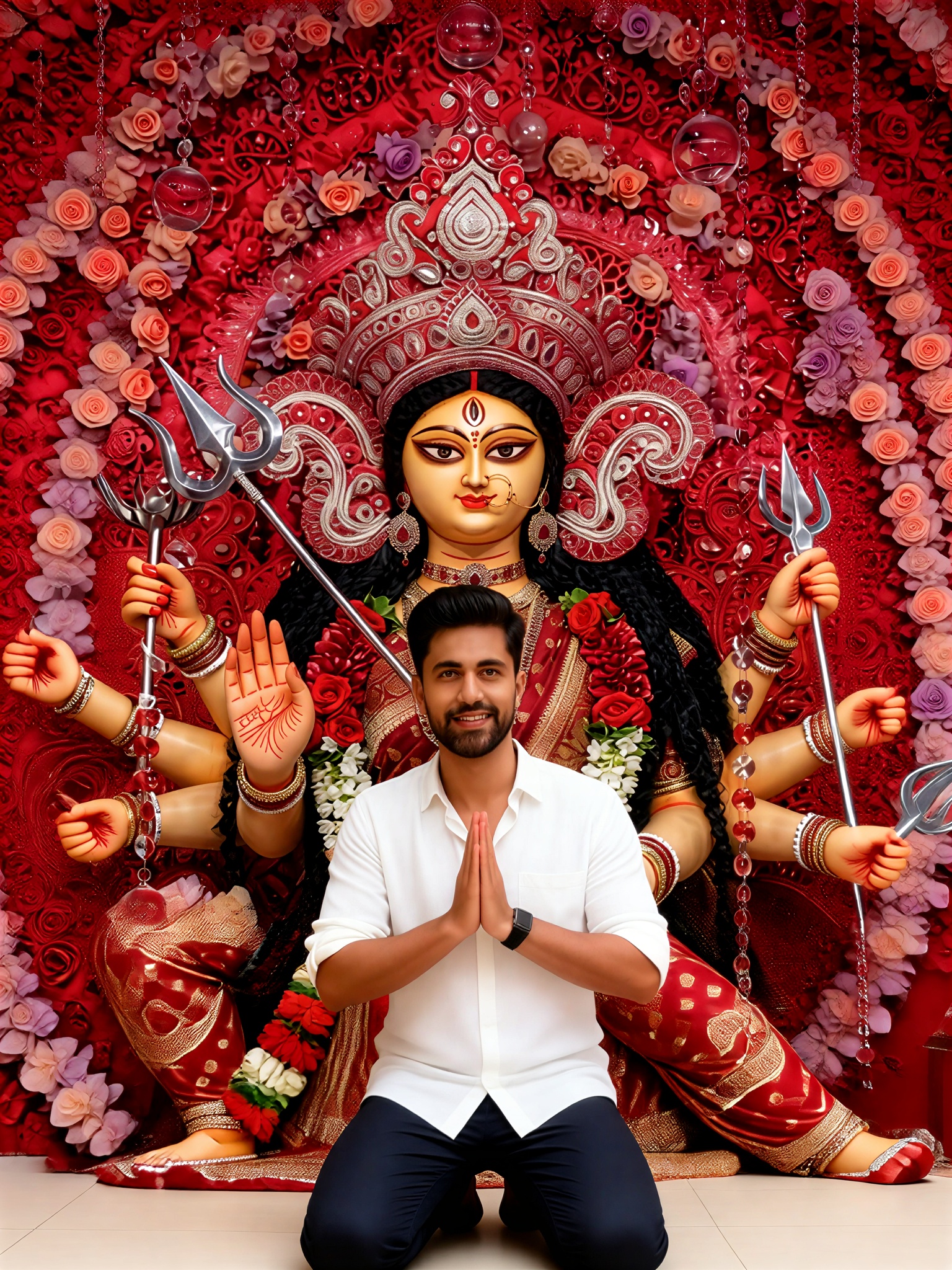 Dussehra blessing image