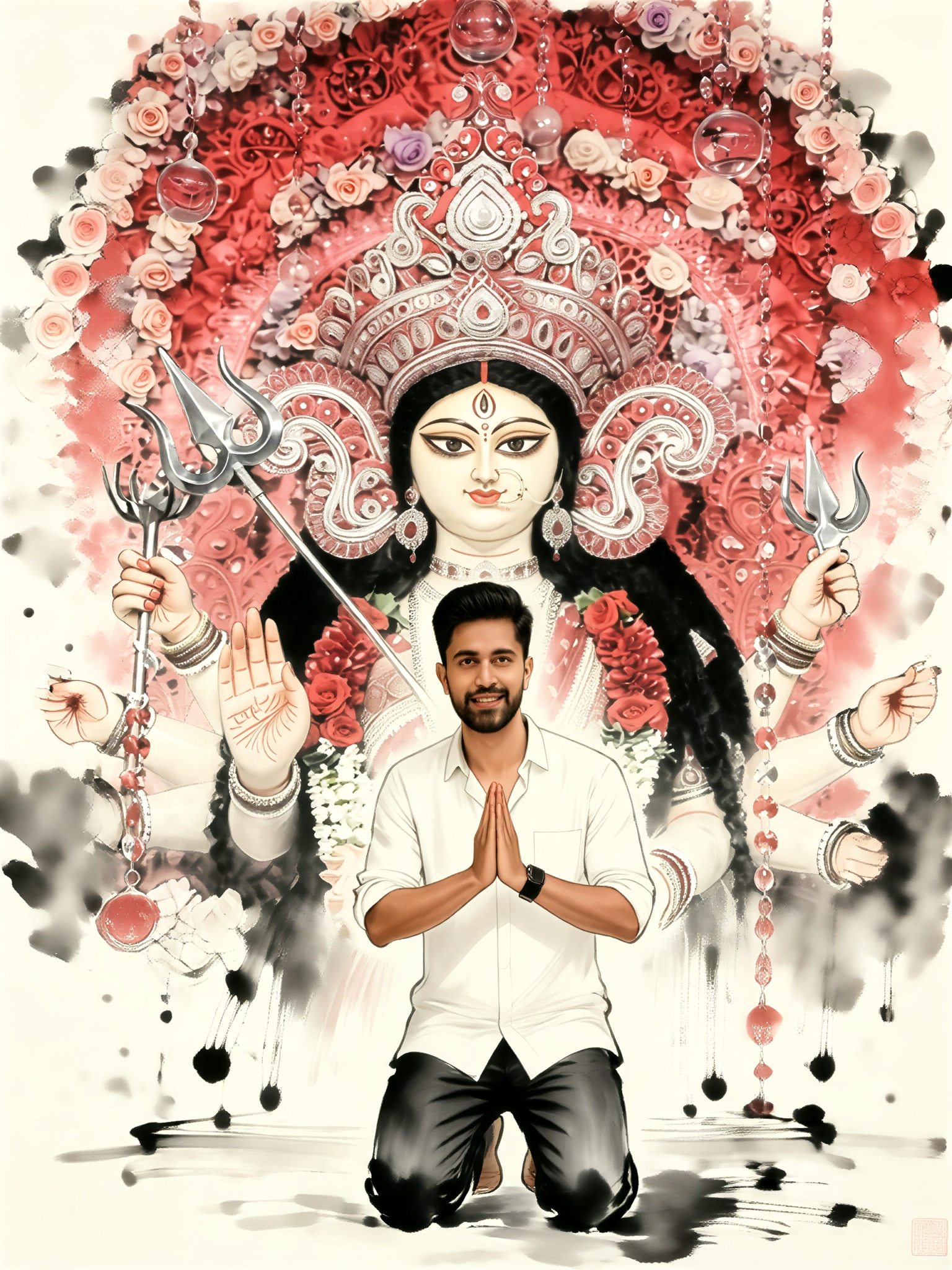 Dussehra blessing image