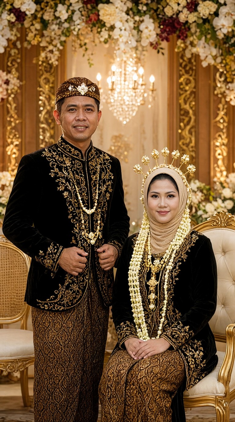 Traditional Javanese Wedding Stage image