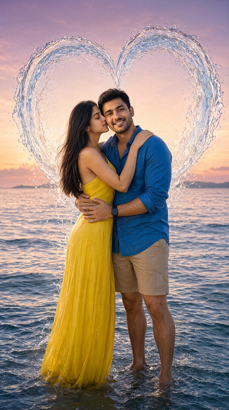 Heart-shaped swim ring image