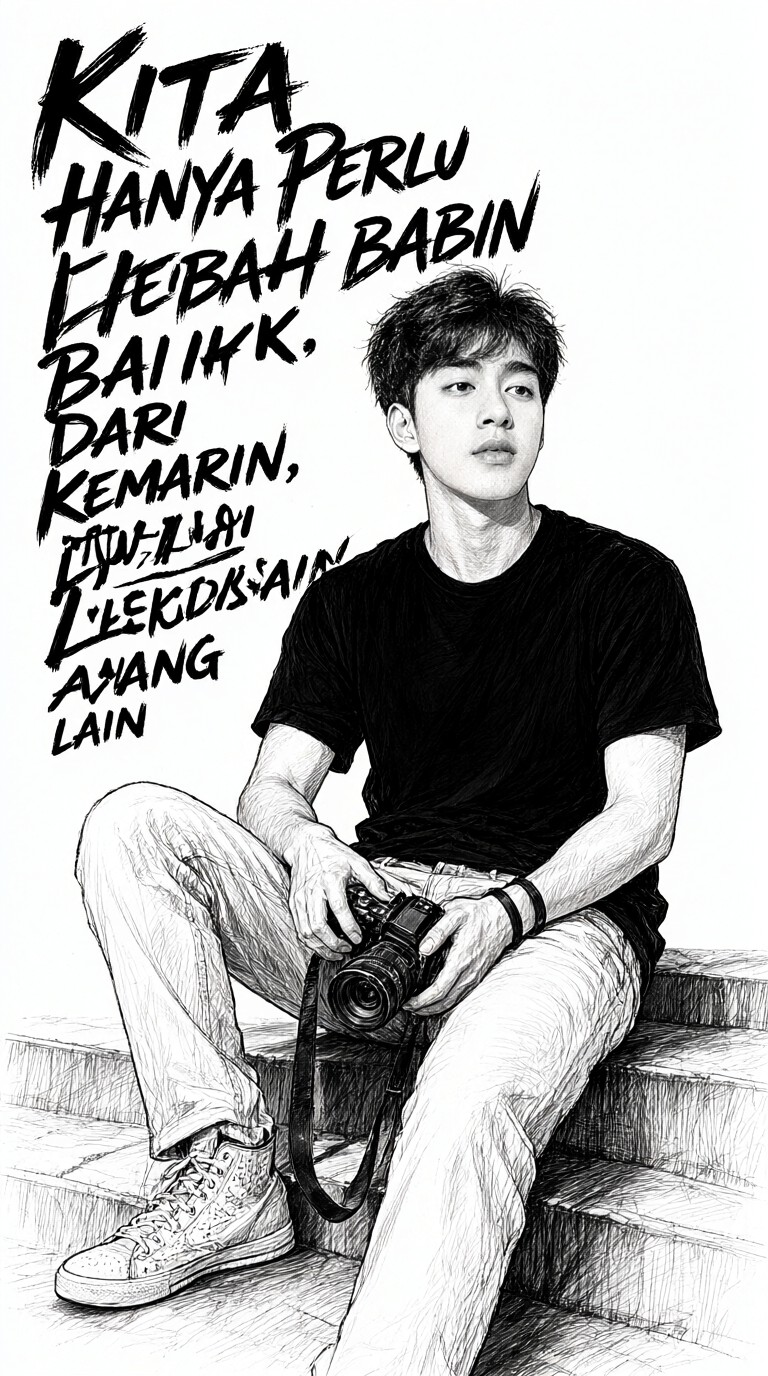 Inspirational Black-and-White Sketches image