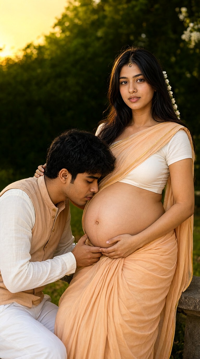 Elegant Maternity Photos image