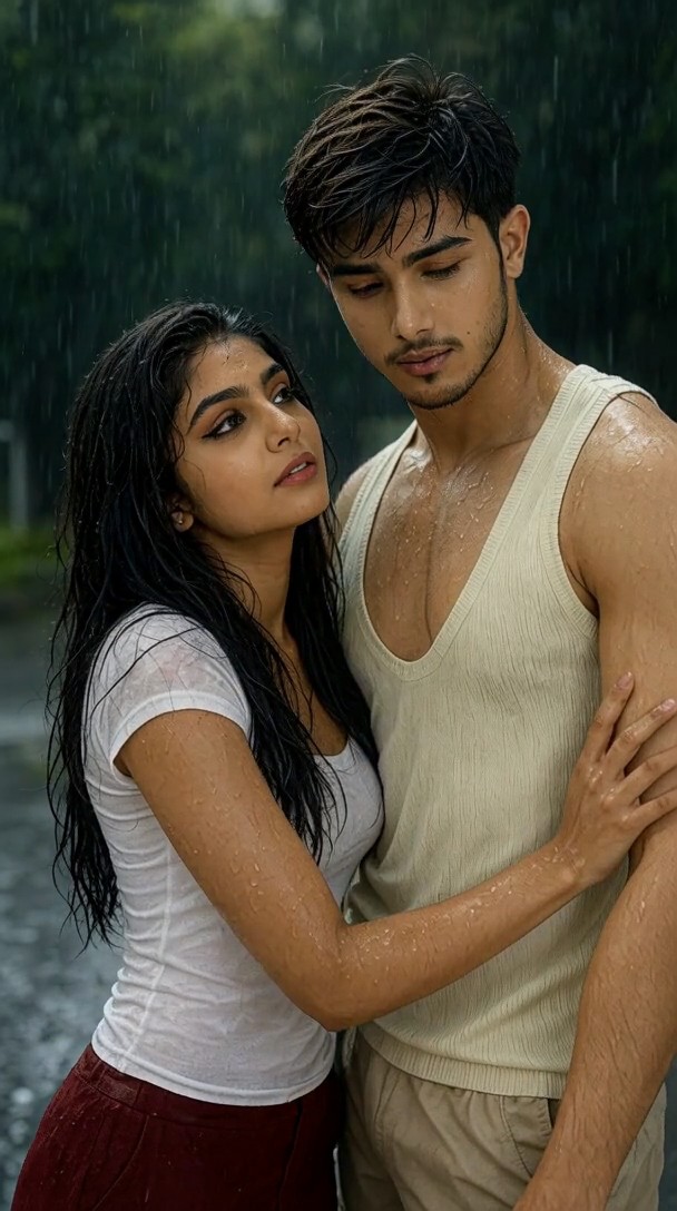 Rainy Forehead Kiss Comfort image