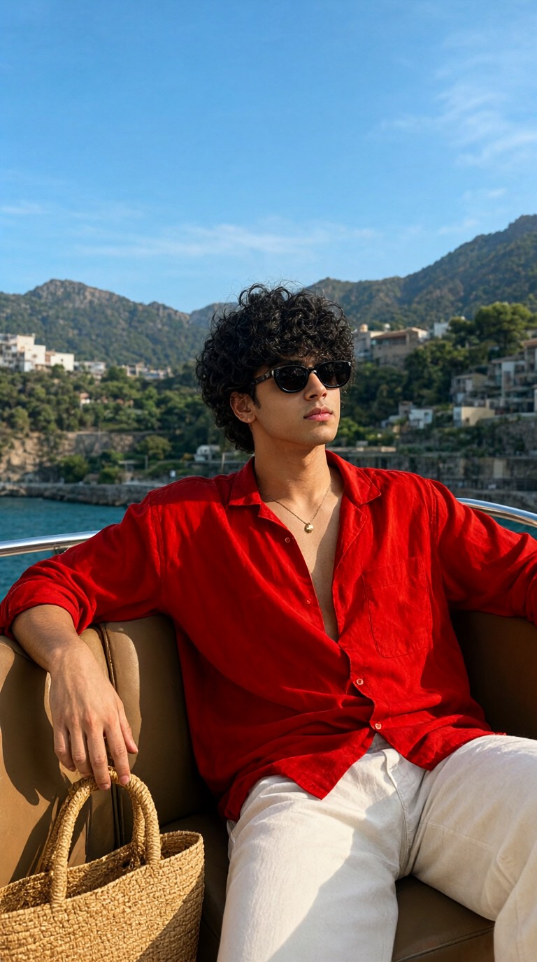 Mediterranean Vacation-Themed Photo Shoot image